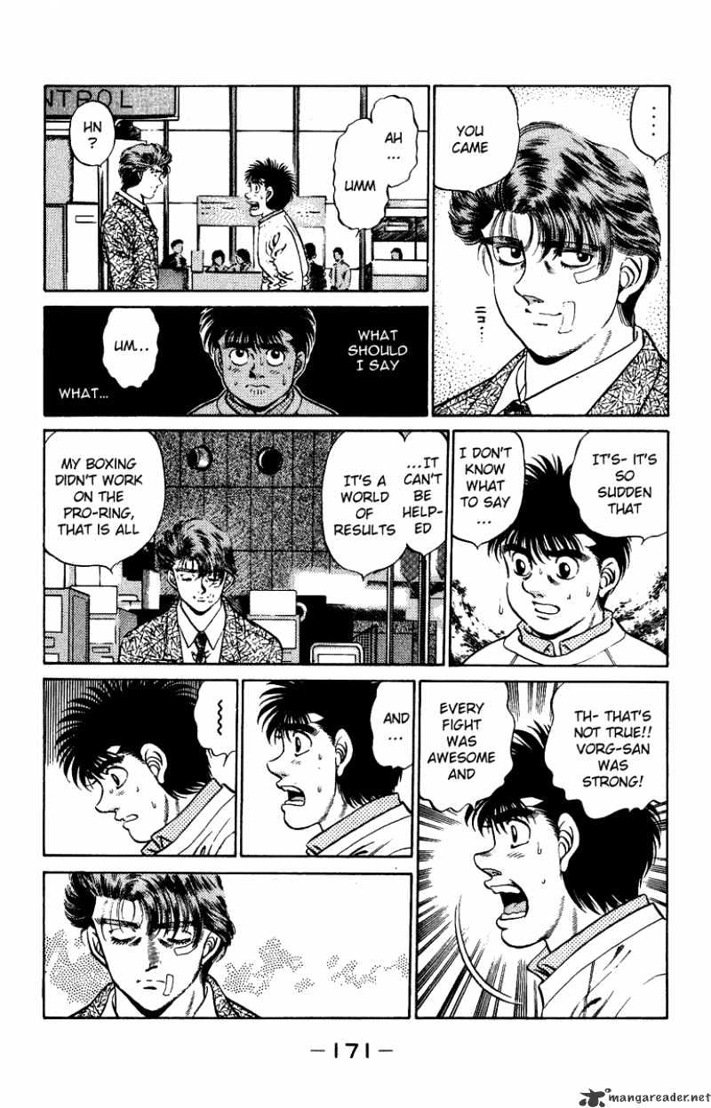 Hajime no Ippo: Fighting Spirit, Chapter 205 image 11
